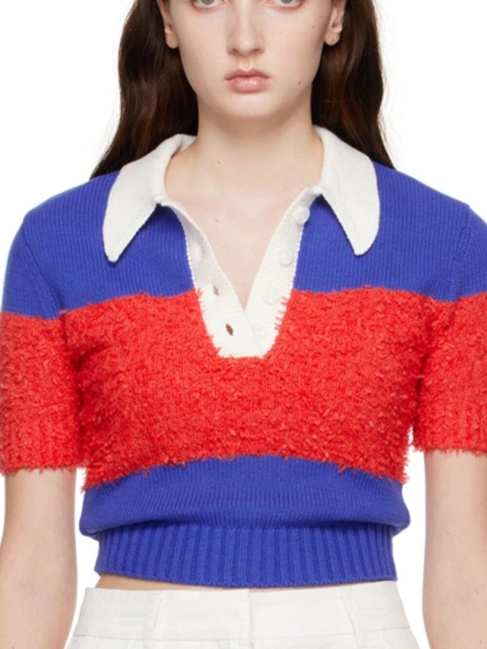 Staud Blue & Red Spender Polo